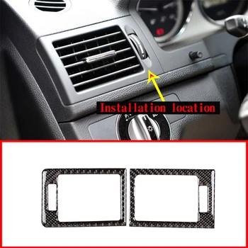 2Pcs Real Carbon Fiber Car Side Outlet Decorative Frame Sticker for Mercedes Benz W204 C class 2007-2013 Car Accessories
2Pcs Real Carbon Fiber Car Side Outlet Decorative Frame Sticker for Mercedes Benz W204 C class 2007-2013 Car Accessories