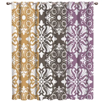 Classical European Pattern Ethnic Brown Black Purple Room Curtains Large Window Window Curtains Dark Bathroom Blackout Kitchen
Classical European Pattern Ethnic Brown Black Purple Room Curtains Large Window Window Curtains Dark Bathroom Blackout Kitchen
