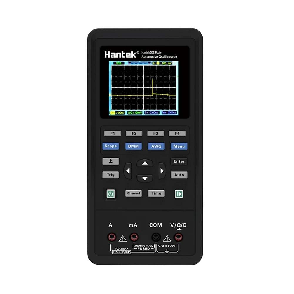 Hantek 2D42/2D72 Digital Multimeter Tester Handheld Oscilloscope Usb Waveform Generator 3in1 Osciloscope Portable Test Meter
Hantek 2D42/2D72 Digital Multimeter Tester Handheld Oscilloscope Usb Waveform Generator 3in1 Osciloscope Portable Test Meter