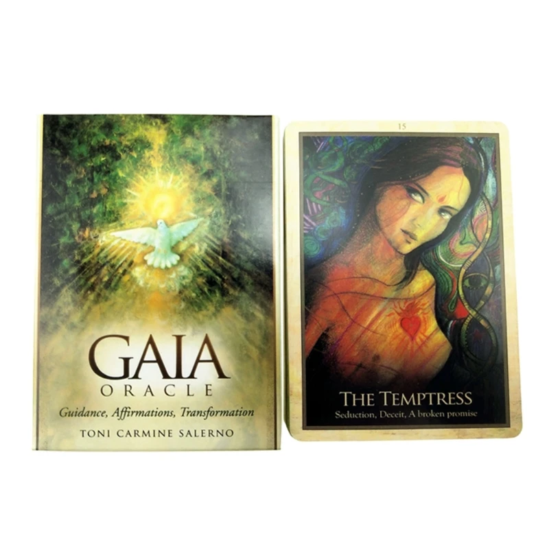 Gaia Oracle Cards 45-Card Deck Tarots English Version Party Board Game Divination Fate
Gaia Oracle Cards 45-Card Deck Tarots English Version Party Board Game Divination Fate