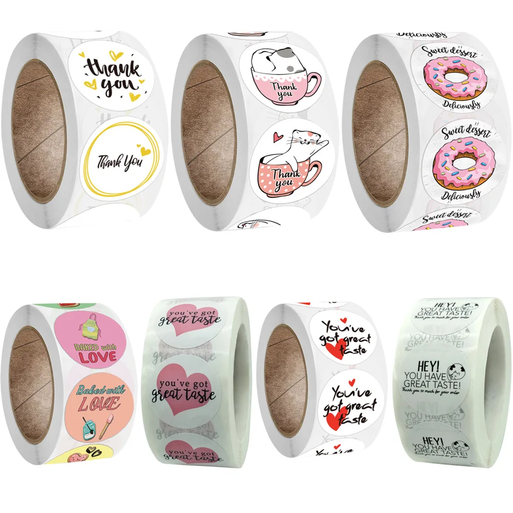 500 шт. Милая десертная кошка. Большое спасибо за заказ наклеек для выпечки. Вы получите отличный вкус этикеток для запечатывания 
500 шт. Милая десертная кошка. Большое спасибо за заказ наклеек для выпечки. Вы получите отличный вкус этикеток для запечатывания