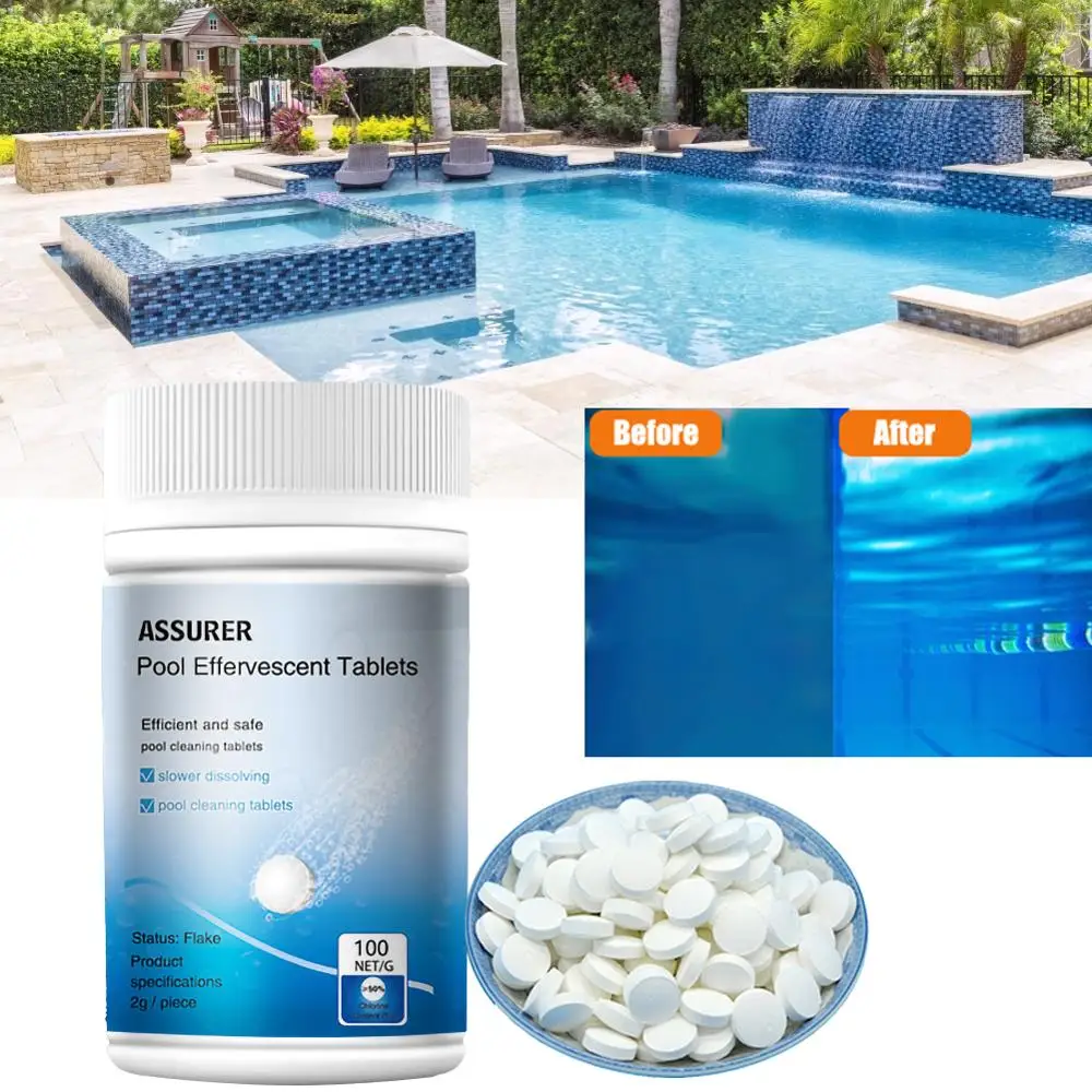 100Pcs/Bottle Pool Cleaning Effervescent Tablets Multifunctional Effervescent Tablets Spray Cleaner Home Cleaning Tools
100Pcs/Bottle Pool Cleaning Effervescent Tablets Multifunctional Effervescent Tablets Spray Cleaner Home Cleaning Tools