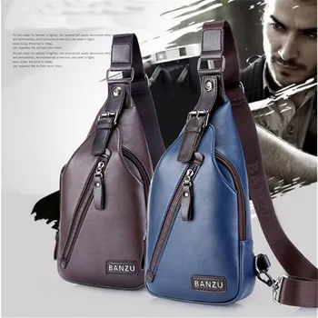 LKEEP Men's Fashion Crossbody Bag Theftproof Rotatable Button Open Leather Chest Bags Men Shoulder Bags Chest Waist Pack
LKEEP Men's Fashion Crossbody Bag Theftproof Rotatable Button Open Leather Chest Bags Men Shoulder Bags Chest Waist Pack