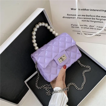 summer candy color purses and handbags women's Pearl handle luxury women's handbag bags for women 2020 bolsos para mujer
summer candy color purses and handbags women's Pearl handle luxury women's handbag bags for women 2020 bolsos para mujer