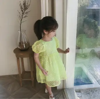 2020 New Style Girls Dots Dress Fashion Summer Girls Dresses 2-7t PY994 
2020 New Style Girls Dots Dress Fashion Summer Girls Dresses 2-7t PY994