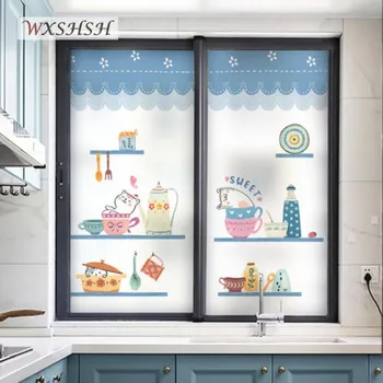 Static Cling Custom Size Window Sticker Cat Kitchen Pattern Cute Tint-Film Privacy Protection Decorative Glass Film Raamfolia
Static Cling Custom Size Window Sticker Cat Kitchen Pattern Cute Tint-Film Privacy Protection Decorative Glass Film Raamfolia