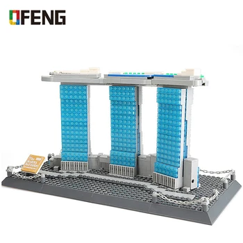 Architecture Series Singapore Marina Bay Sands Building Blocks Sets Bricks Classic City Skyline Children Toys Building Kits gift 
Architecture Series Singapore Marina Bay Sands Building Blocks Sets Bricks Classic City Skyline Children Toys Building Kits gift