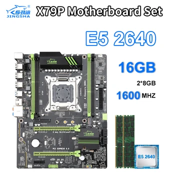 LGA 2011 X79P Motherboard Set with Xeon E5 2640 processor and 2*8GB REG ECC memory USB3.0 SATA3 PCI-E NVME M.2 SSD Placa Madre
LGA 2011 X79P Motherboard Set with Xeon E5 2640 processor and 2*8GB REG ECC memory USB3.0 SATA3 PCI-E NVME M.2 SSD Placa Madre