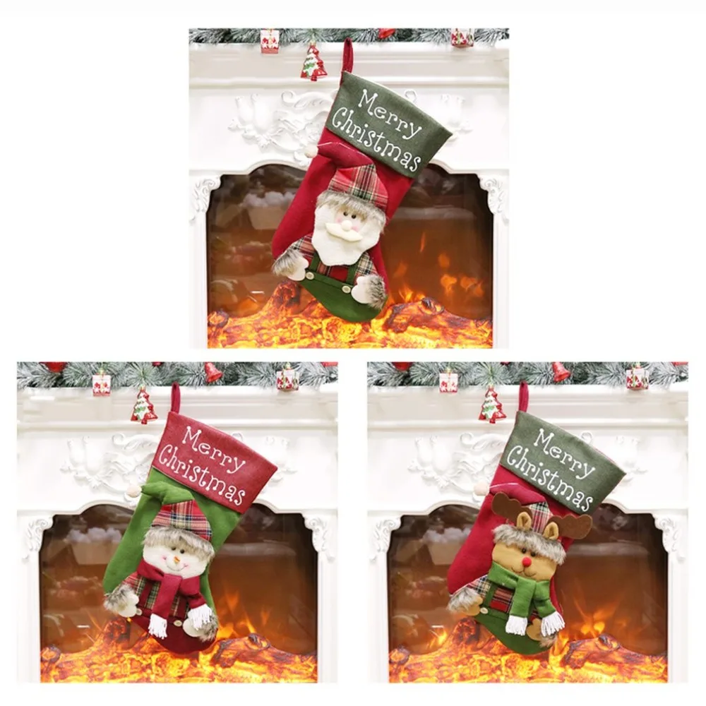 christmas stockings bags santa sacks gift stockin
