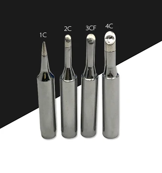 Gudhep 10PCS 900m Soldering Iron Tips 900m-T-1C 2C 3CF 4C Welding Tips for 936 Soldering Rework Station 
Gudhep 10PCS 900m Soldering Iron Tips 900m-T-1C 2C 3CF 4C Welding Tips for 936 Soldering Rework Station