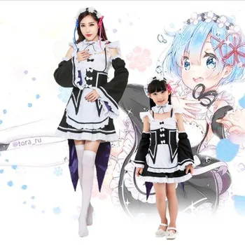 2020 new Anime Re: Life in a different world from scratch cosplay Ram Rem adult child Cute kawaii Maid uniform clothing Outfit
2020 new Anime Re: Life in a different world from scratch cosplay Ram Rem adult child Cute kawaii Maid uniform clothing Outfit