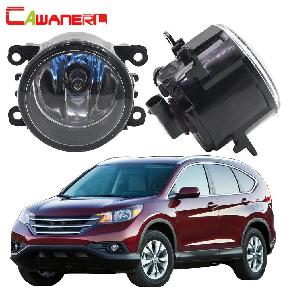 Cawanerl 2 X H11 100W Car Halogen Bulb Fog Light DRL Daytime Running Lamp 12V Accessories For Honda CR-V CRV 2.4L L4 2012-2014 | Автомобили