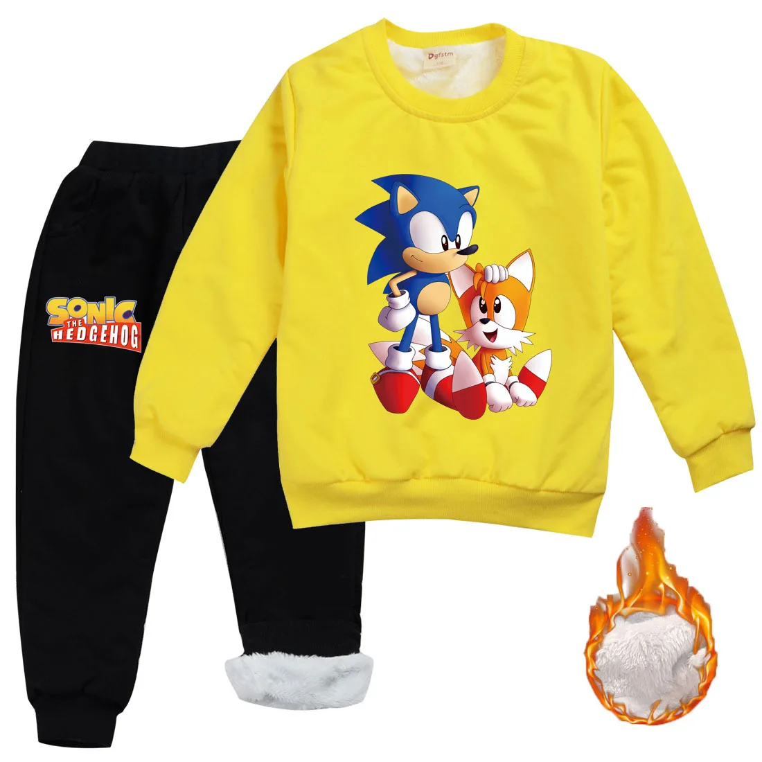 2020 Winter Warm Baby Girls Costume Sonic The Hedgehog Clothing Kids Thick Velvet Sweatshirt Pants 2pcs Set Boys Cartoon Outfits
2020 Winter Warm Baby Girls Costume Sonic The Hedgehog Clothing Kids Thick Velvet Sweatshirt Pants 2pcs Set Boys Cartoon Outfits