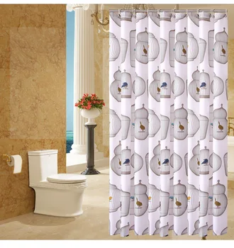 Shower Curtain Cartoon Birds Printed Fabric Mildew Resistant Waterproof Bath Curtains for Bathroom 12pcs Hooks
Shower Curtain Cartoon Birds Printed Fabric Mildew Resistant Waterproof Bath Curtains for Bathroom 12pcs Hooks