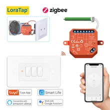 LoraTap Tuya ZigBee 3.0 Curtain Switch Module with US Remote Work with Home Assistant Smart Life Zigbee2MQTT DIY
LoraTap Tuya ZigBee 3.0 Curtain Switch Module with US Remote Work with Home Assistant Smart Life Zigbee2MQTT DIY
