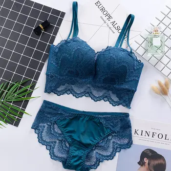Fashion fashion lace sexy thin 3/4 Cup push up underwear -selling vintage solid color bra set For Women
Fashion fashion lace sexy thin 3/4 Cup push up underwear -selling vintage solid color bra set For Women