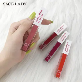 19 Colors Matte Lip Glaze Sexy Long-lasting Non-fading Waterproof Non-stick Cup Lip Gloss Natural Moisturizing Lipstick TSLM1
19 Colors Matte Lip Glaze Sexy Long-lasting Non-fading Waterproof Non-stick Cup Lip Gloss Natural Moisturizing Lipstick TSLM1