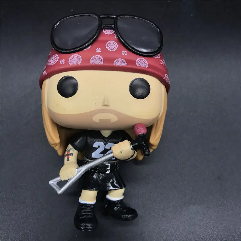 Character model Rocks Guns N Roses - Axl Rose Vinyl Action Figures Collectible Model Toy have flaws
Character model Rocks Guns N Roses - Axl Rose Vinyl Action Figures Collectible Model Toy have flaws