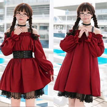 Japanese lolita dress lace cross off shoulder kawaii dress belt slim victorian dress kawaii girl vintage gothic lolita op cos
Japanese lolita dress lace cross off shoulder kawaii dress belt slim victorian dress kawaii girl vintage gothic lolita op cos
