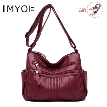 Women's Bags Middle-age Fashion Mother Bag Shoulder Messenger Bag Handbag High Quality Casual Female Bags Bolsa Feminina 
Women's Bags Middle-age Fashion Mother Bag Shoulder Messenger Bag Handbag High Quality Casual Female Bags Bolsa Feminina
