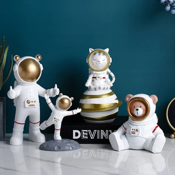 Europe Space Man Animal Model Figures Astronaut Figurines Modern Creative Cosmonaut Statue Sculpture Home Decoration Accessories
Europe Space Man Animal Model Figures Astronaut Figurines Modern Creative Cosmonaut Statue Sculpture Home Decoration Accessories