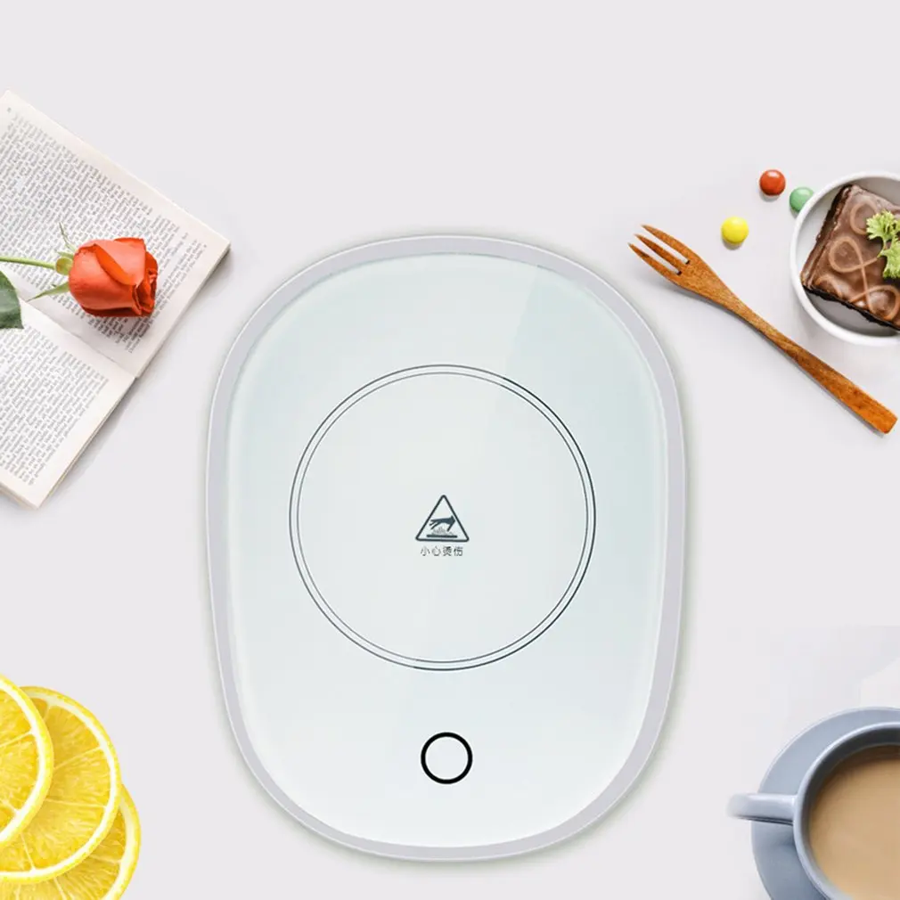 220V Electric Warmer Heater Tea Coffee Mug Mats Pads 60 Degrees Thermostatic Thermal Insulation Dish Pad Cup Coaster Mat
220V Electric Warmer Heater Tea Coffee Mug Mats Pads 60 Degrees Thermostatic Thermal Insulation Dish Pad Cup Coaster Mat