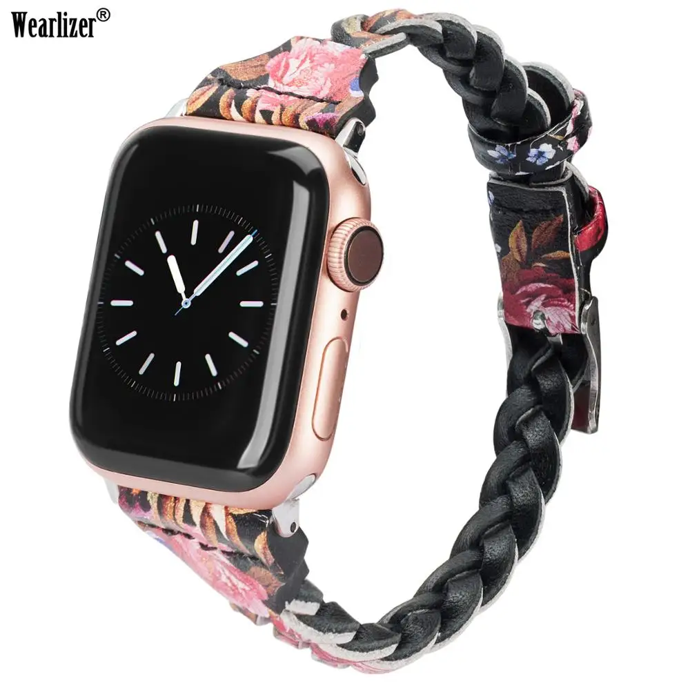 Fabric Leisure Band For Apple Watch 5 Women Men Vintage Leather Band Unique Classic Replacement Strap for iwatch series 4 3 2 1
Fabric Leisure Band For Apple Watch 5 Women Men Vintage Leather Band Unique Classic Replacement Strap for iwatch series 4 3 2 1