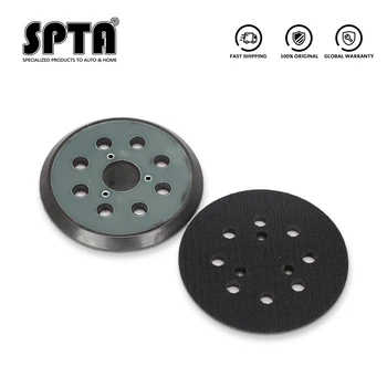 SPTA 5'' 125mm 8-Hole Back-up Sanding Pad 4 Nails Hook and Loop Sander Backing Pad for Electric Makita Orbital Sander
SPTA 5'' 125mm 8-Hole Back-up Sanding Pad 4 Nails Hook and Loop Sander Backing Pad for Electric Makita Orbital Sander