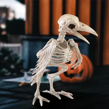 Animal Skeleton Crow Toys Bird Halloween Crow Lifelike Horror Party Supplies Haunted House Crow Skeleton Moveable Bar Prop
Animal Skeleton Crow Toys Bird Halloween Crow Lifelike Horror Party Supplies Haunted House Crow Skeleton Moveable Bar Prop