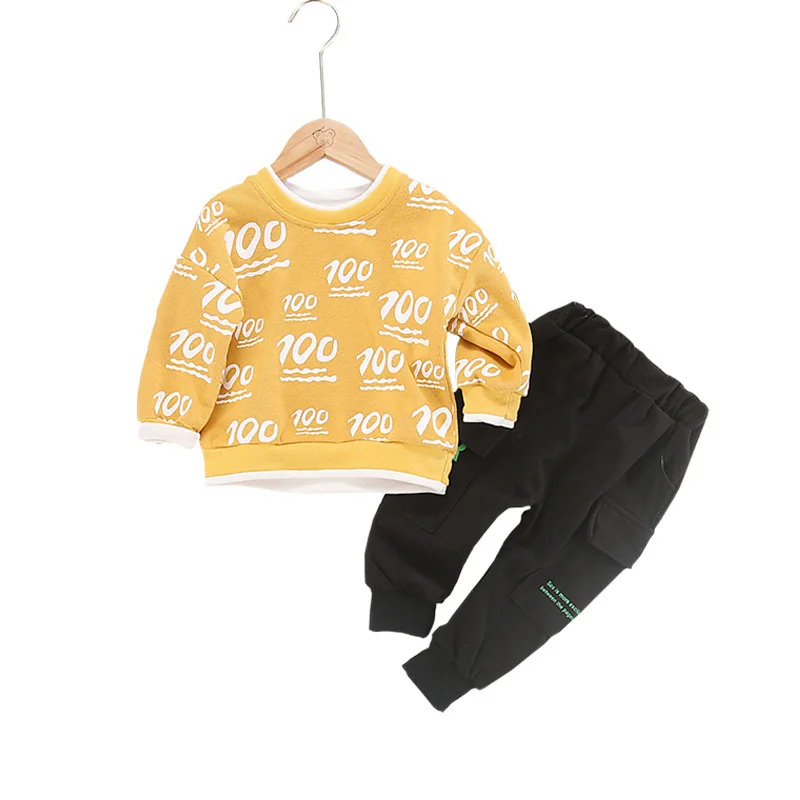 2020 Spring Autumn Children Casual Clothes Baby Boys Girls Print T Shirt Pants 2Pcs/sets Kids Infant Clothing Toddler Tracksuit
2020 Spring Autumn Children Casual Clothes Baby Boys Girls Print T Shirt Pants 2Pcs/sets Kids Infant Clothing Toddler Tracksuit