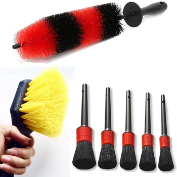Car Tire Brush Detailing Brush Set for Cleans Dirty Tires Releases Dirt and Road Grime,Short Handle for Easy Scrubbing
Car Tire Brush Detailing Brush Set for Cleans Dirty Tires Releases Dirt and Road Grime,Short Handle for Easy Scrubbing