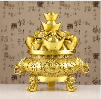 brass Select size copper treasure bowl Feng Shui Home Decorations metal Crafts
brass Select size copper treasure bowl Feng Shui Home Decorations metal Crafts