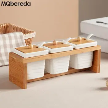 Japanese-style 3pcs Ceramic Seasoning Jar Set Seasoning Pot Storage Box Seasoning Bottle Kitchen Supplies of Pepper Salt Can
Japanese-style 3pcs Ceramic Seasoning Jar Set Seasoning Pot Storage Box Seasoning Bottle Kitchen Supplies of Pepper Salt Can