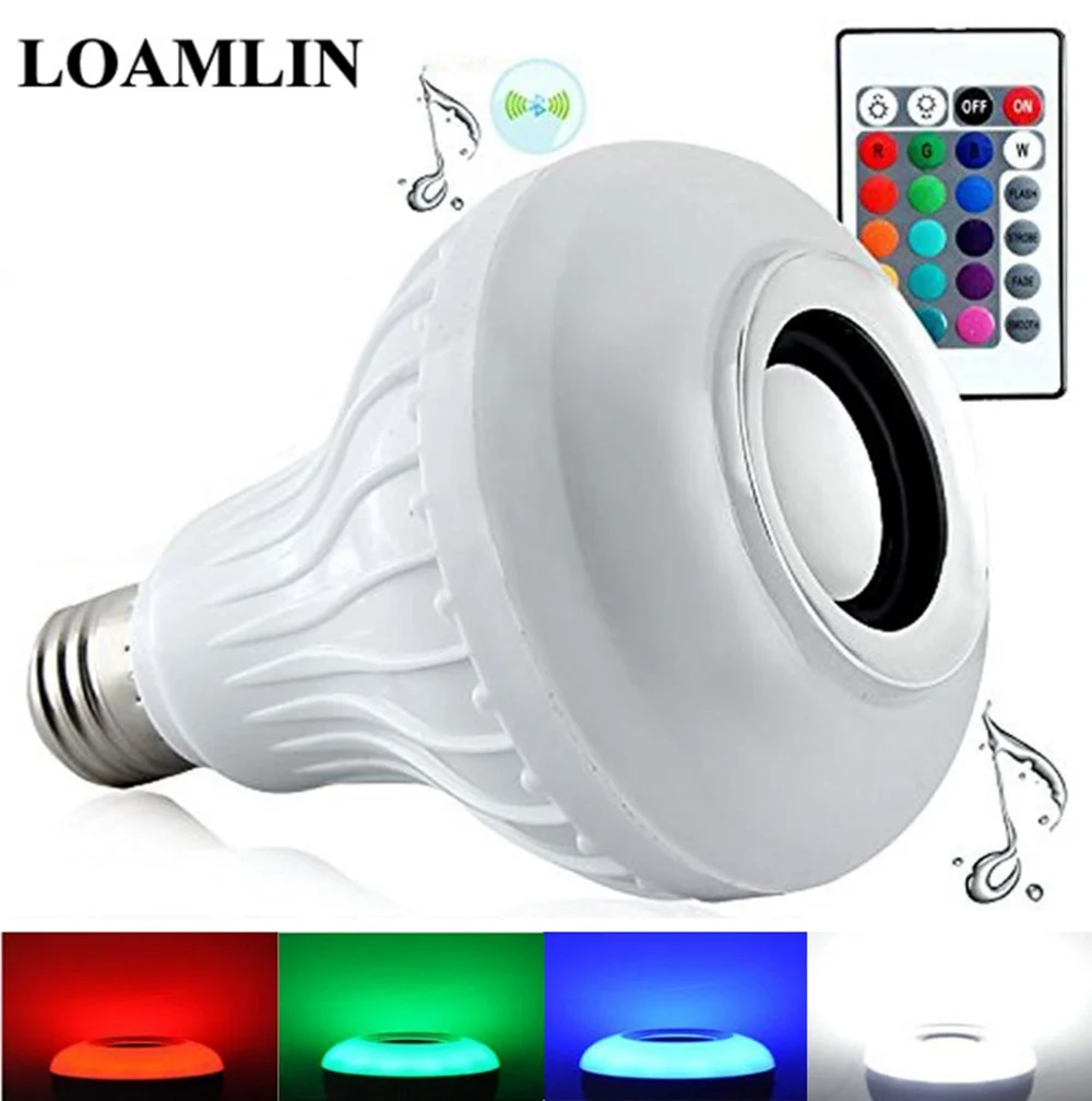 Wireless Bluetooth 4.0 Smart Bulb Home Lighting Lamp 12W E27 B22 Magic RGBW LED Change Color Light Bulb
Wireless Bluetooth 4.0 Smart Bulb Home Lighting Lamp 12W E27 B22 Magic RGBW LED Change Color Light Bulb