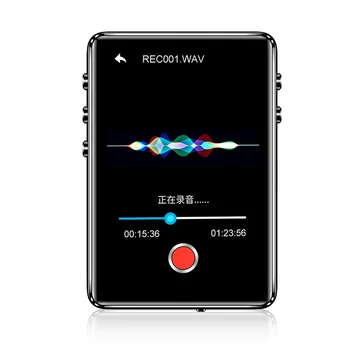IQQ X62 bluetooth 5.0 MP3 Music player touch screen 2.4 inch built-in speaker with e-book radio recording video-playback Walkman
IQQ X62 bluetooth 5.0 MP3 Music player touch screen 2.4 inch built-in speaker with e-book radio recording video-playback Walkman