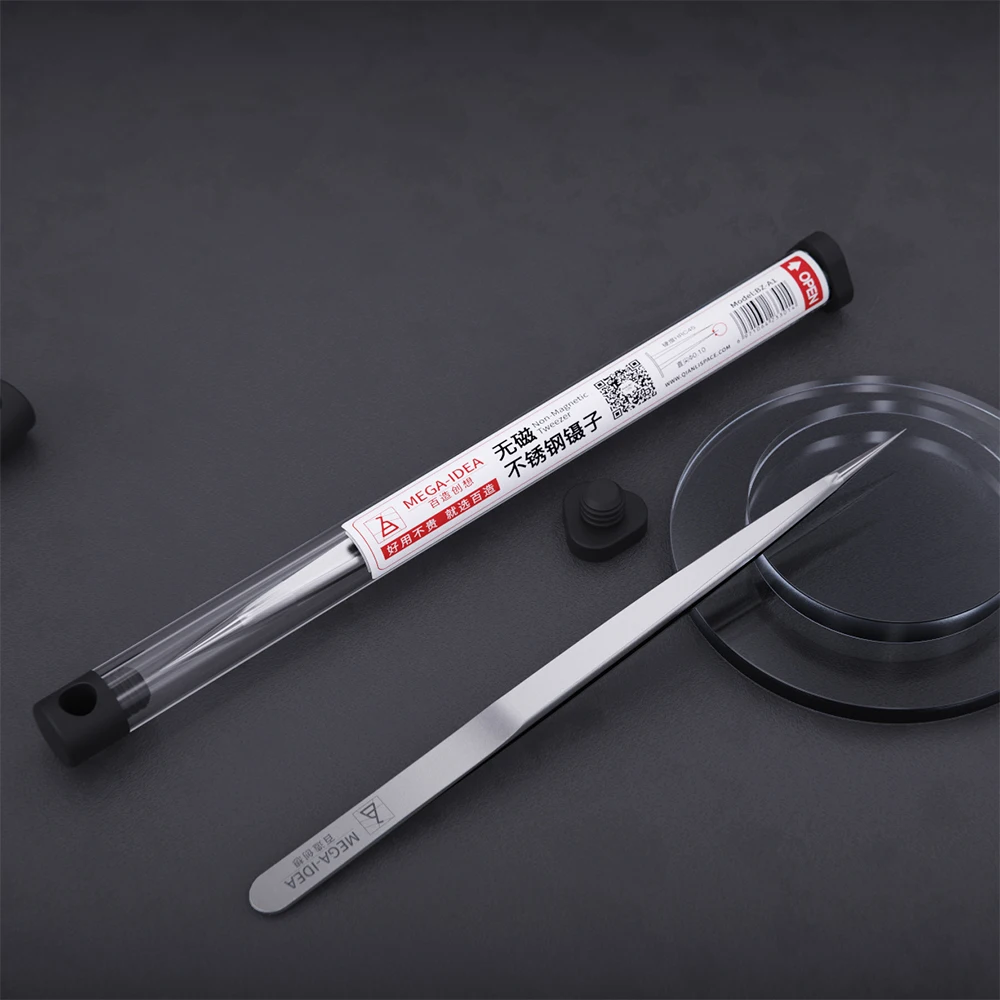 QianLi Precision Flying Wire Tweezers Non-Magnetic Preservative Stainless Steel Ultra Sharp Pointed Soldering Tweezers
QianLi Precision Flying Wire Tweezers Non-Magnetic Preservative Stainless Steel Ultra Sharp Pointed Soldering Tweezers