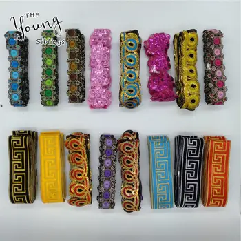 High Quality Fashion Iron no Patch Belt DIY Embroidery Badges Decoration Ethnic Style Clothing Accessories a 4 yards for sale 
High Quality Fashion Iron no Patch Belt DIY Embroidery Badges Decoration Ethnic Style Clothing Accessories a 4 yards for sale