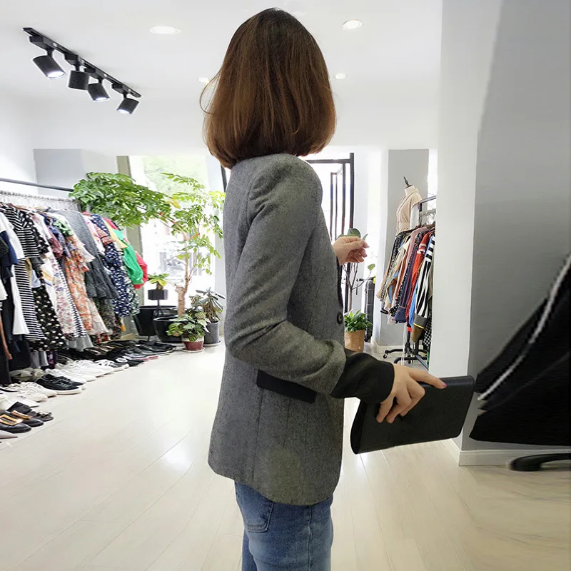 BOBOWALTZ Ozhouzhan Autumn Clothing Women's 2019 New Style Solid Color Simple Slim Fit Slimming Elegant Suit Jacket Women's
BOBOWALTZ Ozhouzhan Autumn Clothing Women's 2019 New Style Solid Color Simple Slim Fit Slimming Elegant Suit Jacket Women's