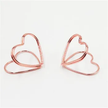 10pcs Love Heart Paper Clip Heart Shaped Clip Bookmarks Holder Card Metal Memo Clip Holder Stand School Office Support Stand 
10pcs Love Heart Paper Clip Heart Shaped Clip Bookmarks Holder Card Metal Memo Clip Holder Stand School Office Support Stand