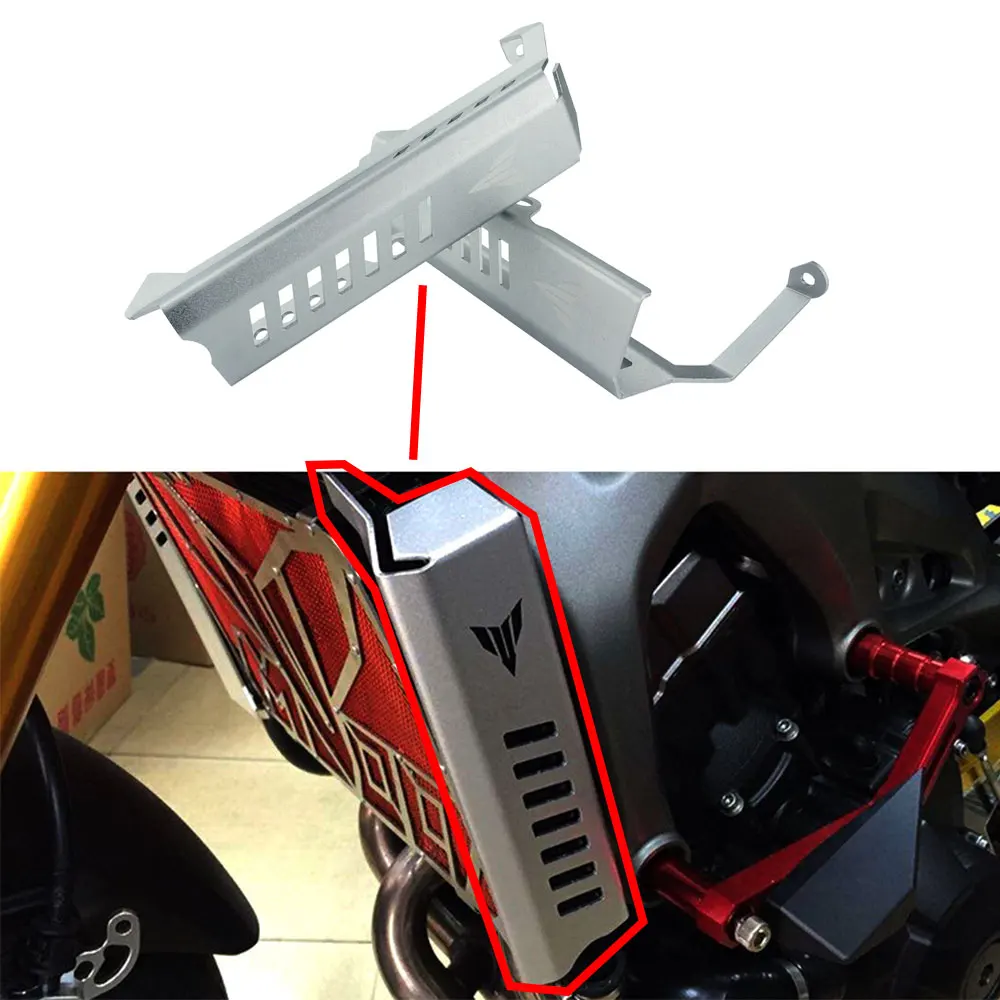 Motorcycle Side Radiator Grille Cover Guard Protector For YAMAHA MT-09 MT09 Water-tank Side Protection Motorcycle Accessories
Motorcycle Side Radiator Grille Cover Guard Protector For YAMAHA MT-09 MT09 Water-tank Side Protection Motorcycle Accessories