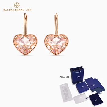2020 Fashion Jewelry SWA New BELLA HEART PIERCED EARRINGS Rose Gold Elegant Heart-Shaped Decoration Women Romantic Jewelry Gift 
2020 Fashion Jewelry SWA New BELLA HEART PIERCED EARRINGS Rose Gold Elegant Heart-Shaped Decoration Women Romantic Jewelry Gift