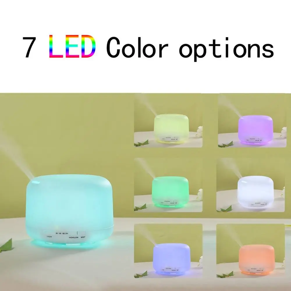 500ML humidifier Mini Aromatherapy Humidifier 7-Color / Warm light Ultrasonic Mini Aromatherapy Machine
500ML humidifier Mini Aromatherapy Humidifier 7-Color / Warm light Ultrasonic Mini Aromatherapy Machine
