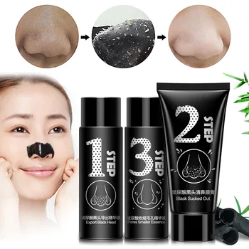 Face Nose Blackheads Pores Acne Removal Activated Carbon 3 Steps Mask Set Export Black Head+Black Sucked Out+Smaller Essence
Face Nose Blackheads Pores Acne Removal Activated Carbon 3 Steps Mask Set Export Black Head+Black Sucked Out+Smaller Essence