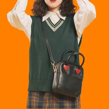 Japan style lolita JK bag women's summer mini handbag zipper soft bags postman shoulder bag peach heart crossbody bag 2020 new
Japan style lolita JK bag women's summer mini handbag zipper soft bags postman shoulder bag peach heart crossbody bag 2020 new