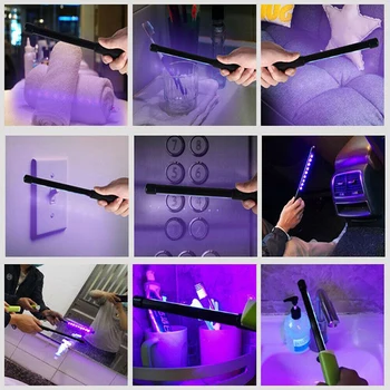 Portable UV Sterilizer Light Stick for Wand Home Hotel Handheld LED UV Lamp Cleaning Tool with 30 Light Beads Disinfection Lamp
Portable UV Sterilizer Light Stick for Wand Home Hotel Handheld LED UV Lamp Cleaning Tool with 30 Light Beads Disinfection Lamp