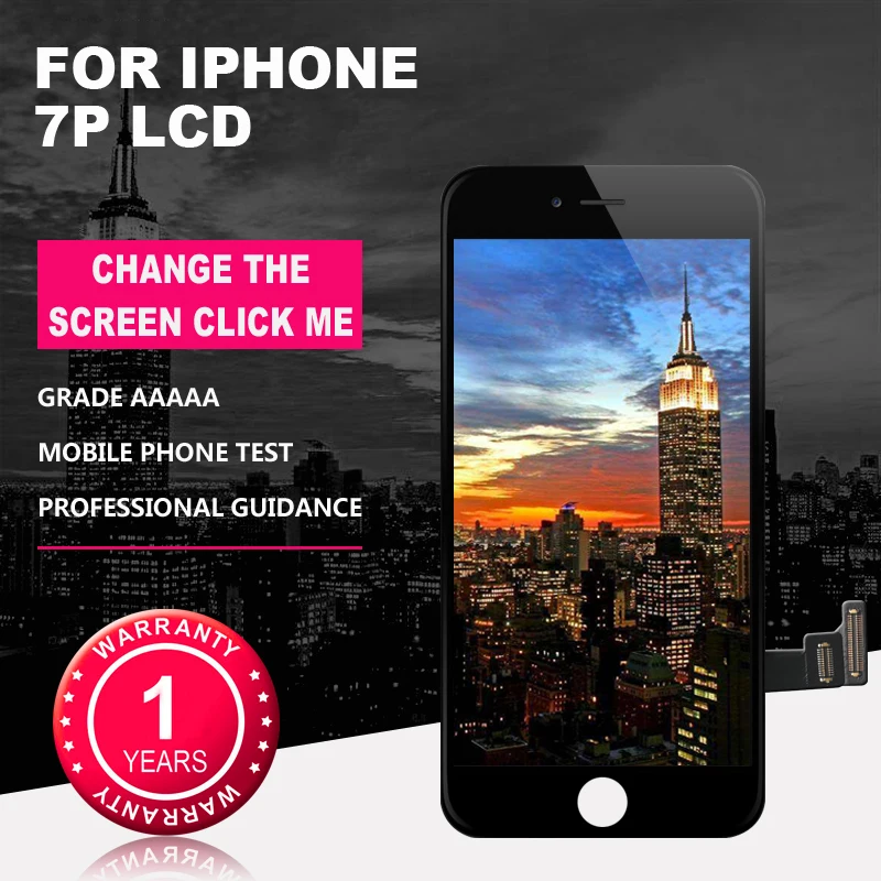 AAAA + + para pantalla LCD de for iPhone 7plus con reemplazo de montaje de digitalizador de pantalla tбctil para 5.5 pulgadas
AAAA + + para pantalla LCD de for iPhone 7plus con reemplazo de montaje de digitalizador de pantalla tбctil para 5.5 pulgadas