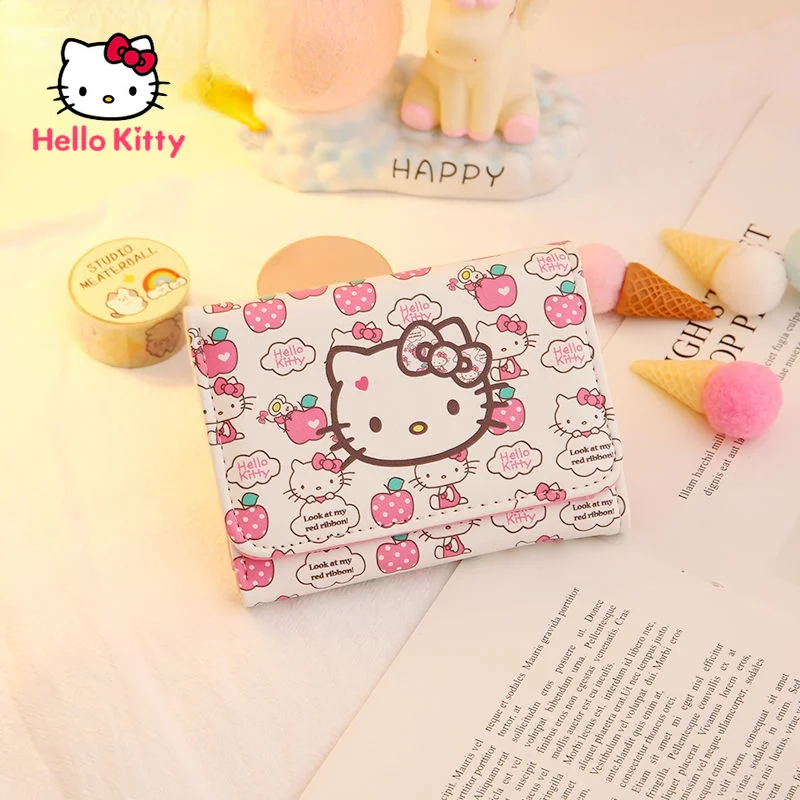 Hello Kitty Cute Cartoon Short Coin Purse Fashion Small Fresh Small Ultra-thin Folding Children's Princess All-in-One Bag
Hello Kitty Cute Cartoon Short Coin Purse Fashion Small Fresh Small Ultra-thin Folding Children's Princess All-in-One Bag