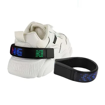 Smart Wearable USB Rechargeable Trendy Glowing Cycle Riding Shoes Clips LED Glowing Night Running Sports No Tie Shoe Laces Clips
Smart Wearable USB Rechargeable Trendy Glowing Cycle Riding Shoes Clips LED Glowing Night Running Sports No Tie Shoe Laces Clips