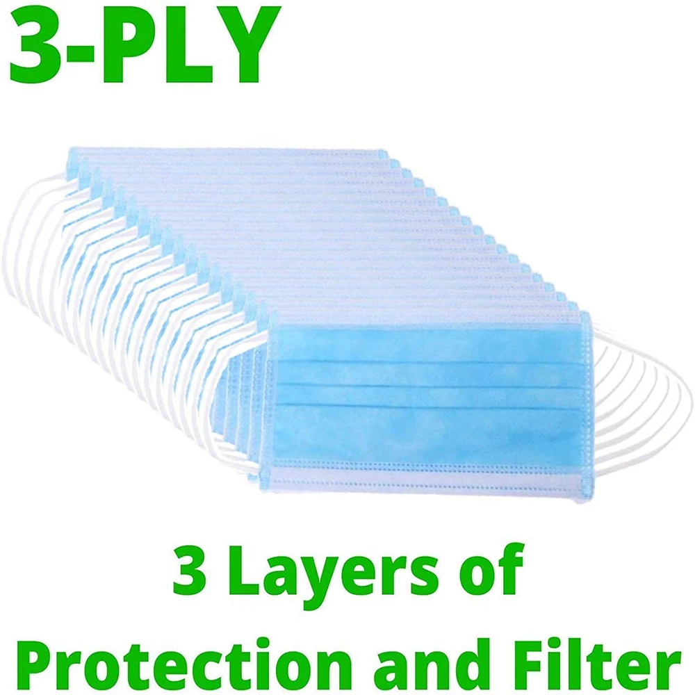 KN95 Masks 50pcs Disposable Earloop Face Mouth Masks 3 Layers Anti-Dust For Surgical Medical Salon
KN95 Masks 50pcs Disposable Earloop Face Mouth Masks 3 Layers Anti-Dust For Surgical Medical Salon