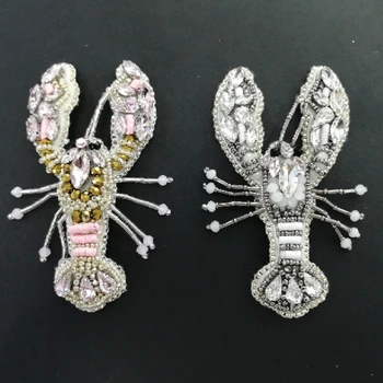 High-Quality Enhanced Version Lobster Beaded Patches Sew On Sequin Patch For Clothing Diamond Embroidery Applique Cute Patch
High-Quality Enhanced Version Lobster Beaded Patches Sew On Sequin Patch For Clothing Diamond Embroidery Applique Cute Patch